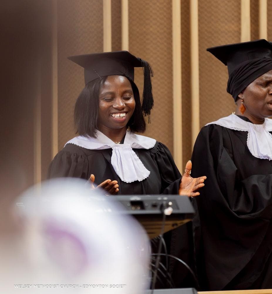 The church choir