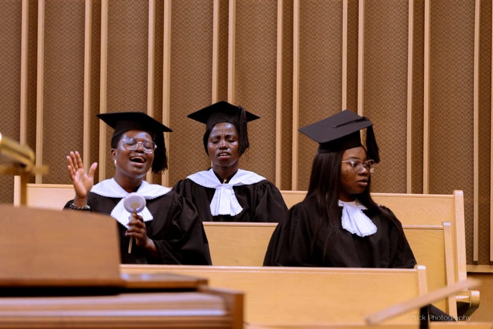 The church choir