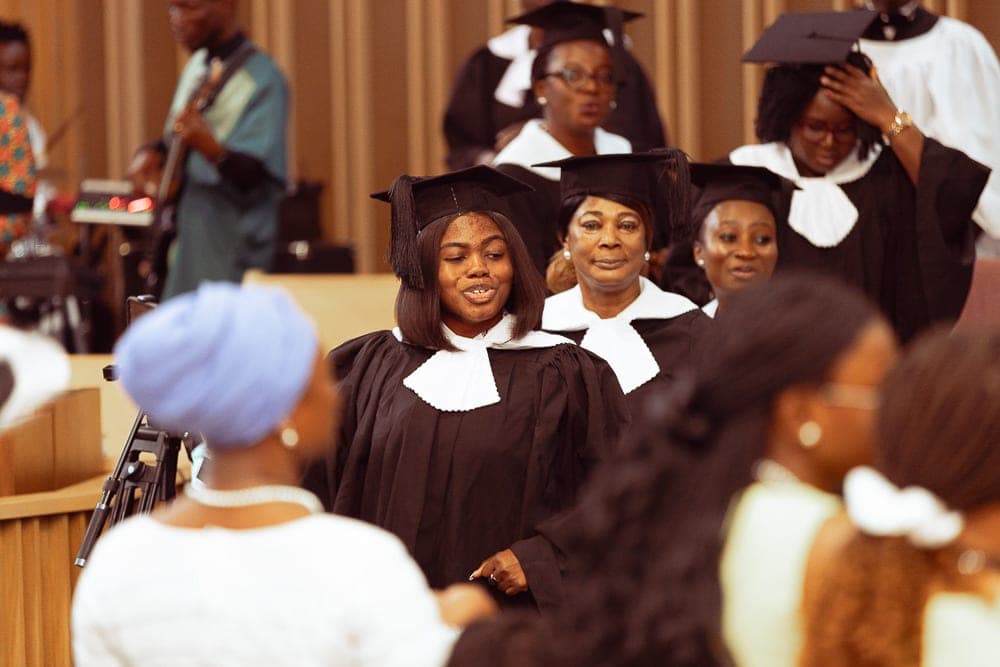 The church choir