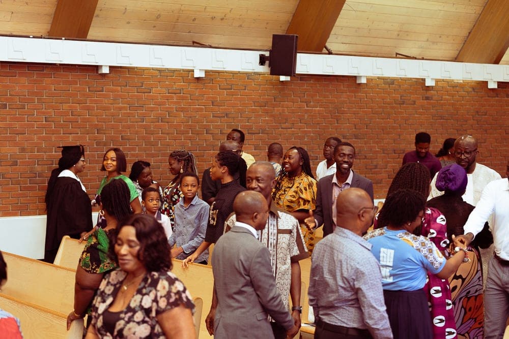 Members in fellowship