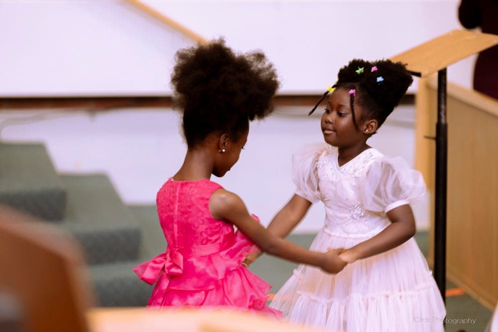 Children at church