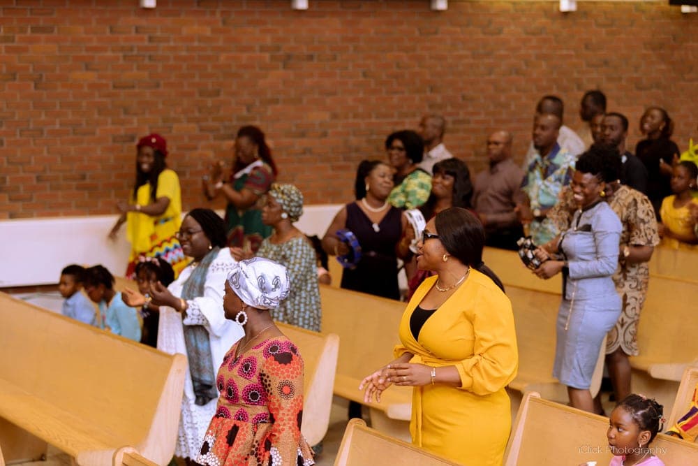 Children at church