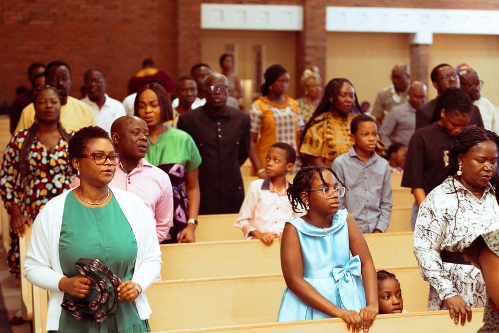 Children at church
