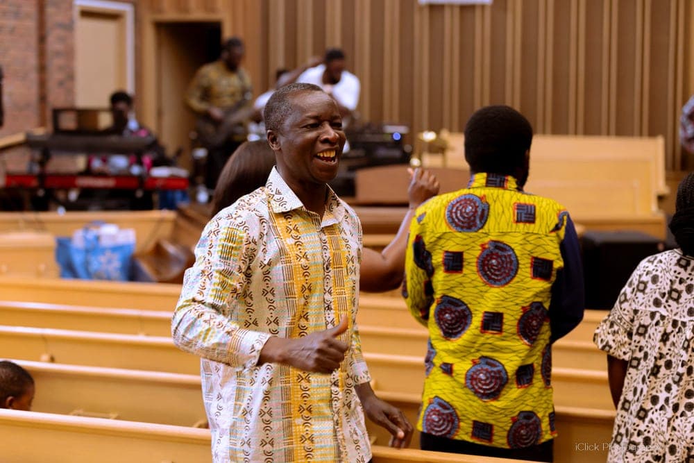 Men’s Fellowship members