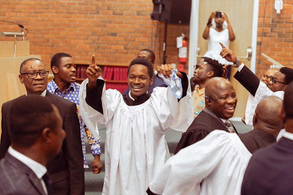 Young people of the church
